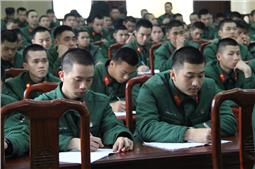 Đẩy mạnh tuyên truyền, phổ biến, giáo dục pháp luật cho chiến sĩ mới